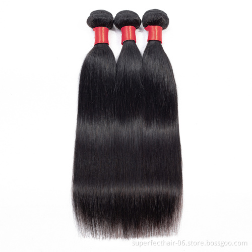 Beautiful remy cuticle aligned hair weft extension straight bundles indian remy virgin hair for black women